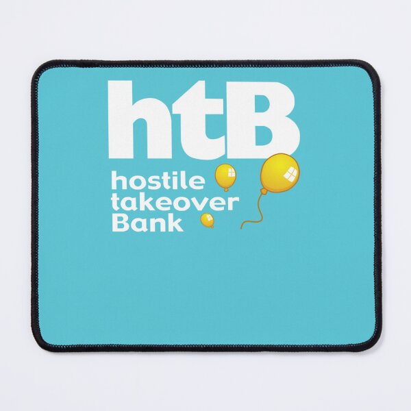 Item preview, Hostile Take Over Bank Essential T-Shirt designed and sold by NickRichli.