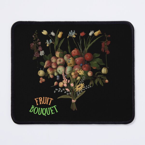 Item preview, Fruit Bouquet 2 (in black) | Apples | Pears | Peaches  designed and sold by CosmicStory.