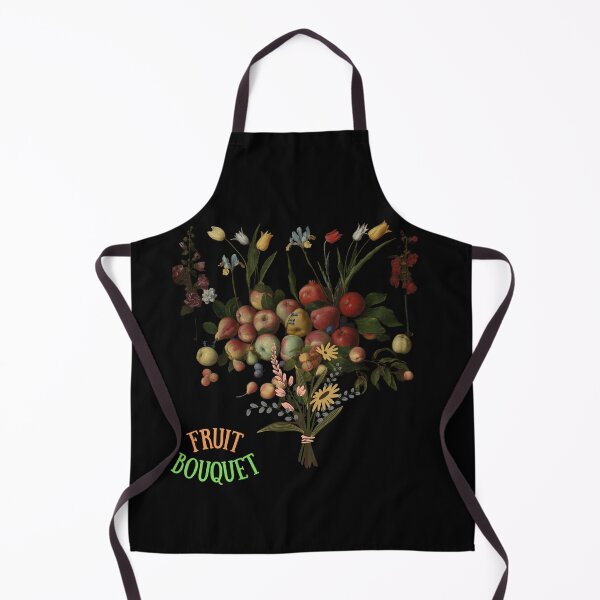 Item preview, Fruit Bouquet 2 (in black) | Apples | Pears | Peaches  designed and sold by CosmicStory.