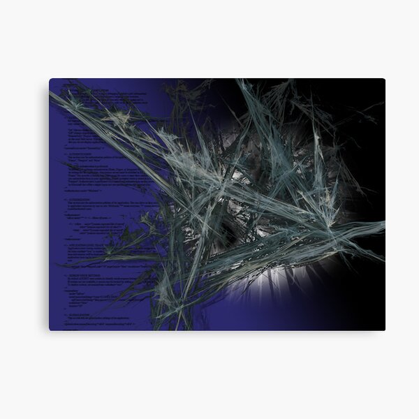 See Me Blue Canvas Print