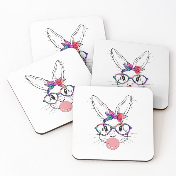 Item preview, Cute Bunny Tie Dye Headband Glasses Easter Day designed and sold by Queeniw82.
