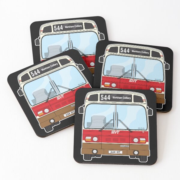 Item preview, South Yorkshire Transport SYT Leyland National mk1 11 AAK111T Retro Illustration designed and sold by BFXIII.