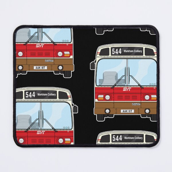 Item preview, South Yorkshire Transport SYT Leyland National mk1 11 AAK111T Retro Illustration designed and sold by BFXIII.