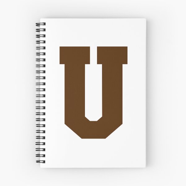 Item preview, Alphabet, Brown U, Sports letter U designed and sold by TheCultStuff.