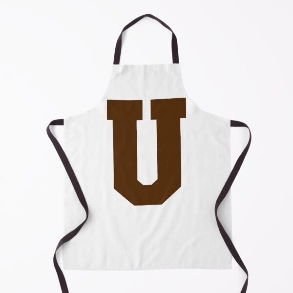 Item preview, Alphabet, Brown U, Sports letter U designed and sold by TheCultStuff.