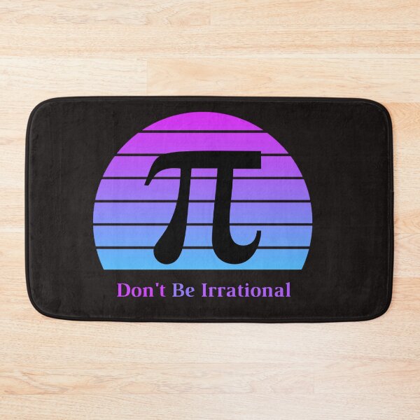 Item preview,  Don't Be Irrational Retro Vintage Symbol Pi Day Math designed and sold by SENMARO100.