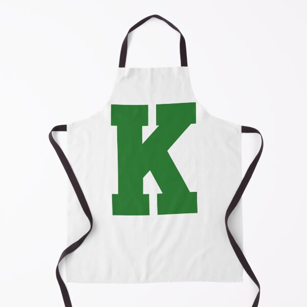 Item preview, Alphabet, Green K, Sports letter K designed and sold by TheCultStuff.