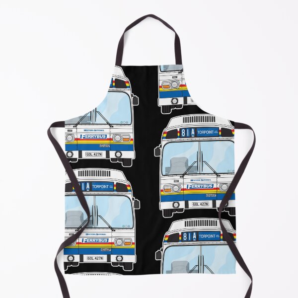 Item preview, Western National Ferrybus Leyland National mk1 2887 GOL427N Retro Illustration designed and sold by BFXIII.