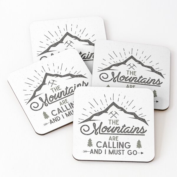 Item preview, THE MOUNTAINS ARE CALLING AND I MUST GO  designed and sold by Emil1993.