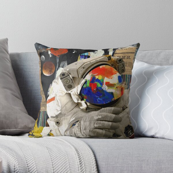Into the void Throw Pillow
