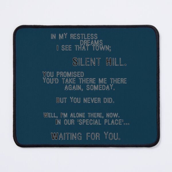 Item preview, Silent Hill - Mary_s Letter (Text)   designed and sold by Fooriiui.