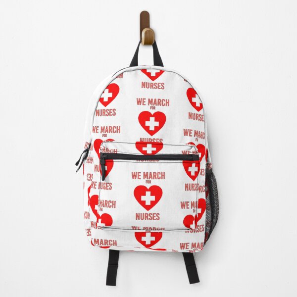 Item preview, We March for Nurses - Warm Heartful Nurse designed and sold by Amazing Arts Designs.