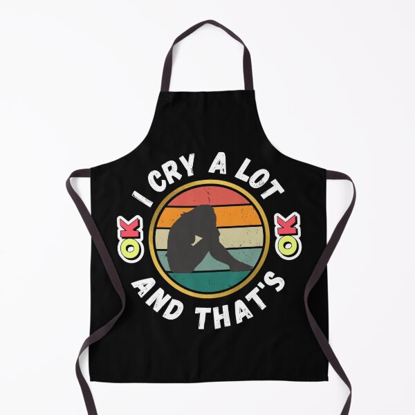 Item preview, I Cry A Lot And That's OK - Funny Crying Meme | Funny Crying Quote designed and sold by Delandor.