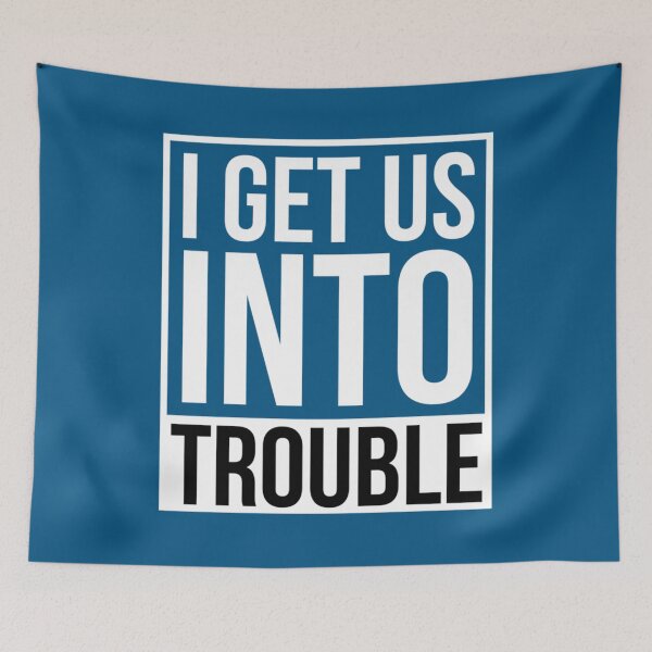 Item preview, I Get Us Into Trouble Matching Sibling Outfits Best Friend    designed and sold by WDAshop.