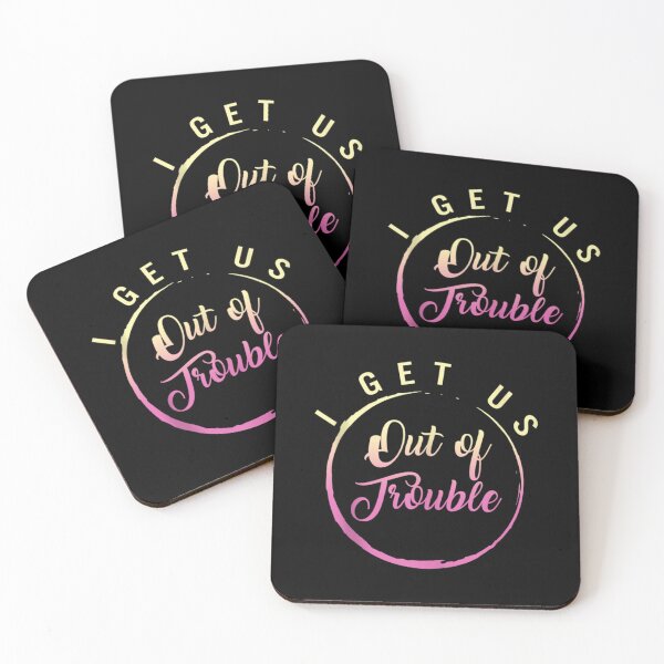 Item preview, I Get Us Out Of Trouble Into BFF Best Friend Bestie Matching Tank Top   designed and sold by WDAshop.