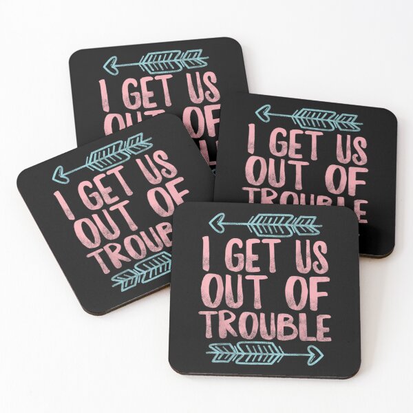 Item preview, I Get Us Out Of Trouble Into BFF Best Friend Bestie Matching     designed and sold by WDAshop.