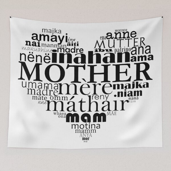 Item preview, Mother (multilingual) designed and sold by adiosmillet.