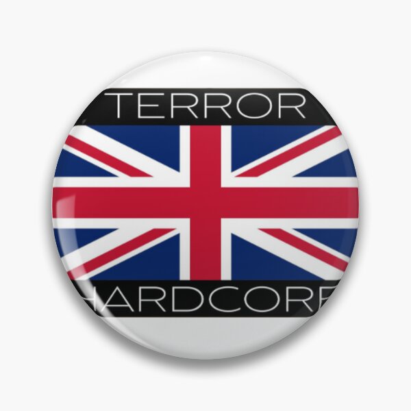 Item preview, Terror Hardcore Terrorcore Music United Kingdom Flag designed and sold by RichTeeDesigns.
