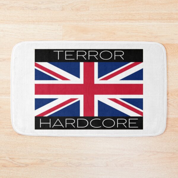 Item preview, Terror Hardcore Terrorcore Music United Kingdom Flag designed and sold by RichTeeDesigns.