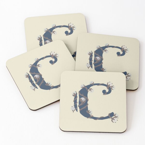 Item preview, Cotton Monogram “C” designed and sold by Maelyn-Couch.