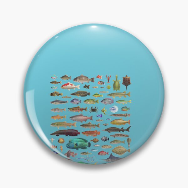 Item preview, ALL FISH N STUFF Critterpedia Classic T-Shirt designed and sold by MarcellPetranyi.