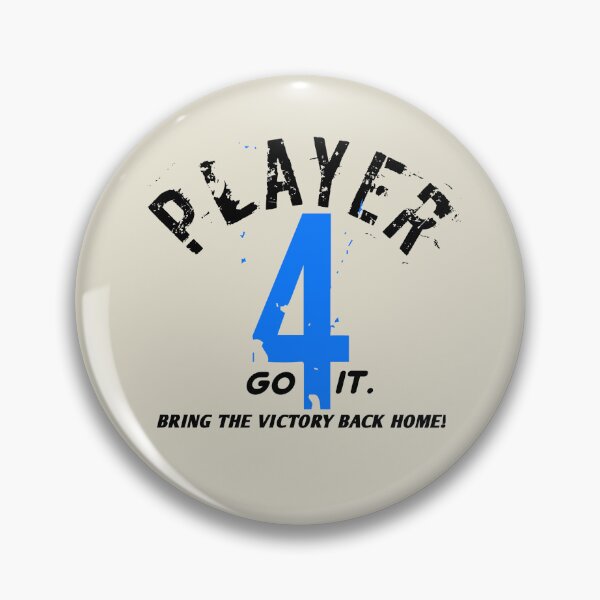 Item preview, Player 4 go for it, being the victory back home. designed and sold by Kimirina.