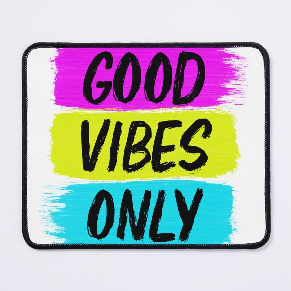 Item preview, Good Vibes Only - Colorful Text Design designed and sold by anjanaartz.