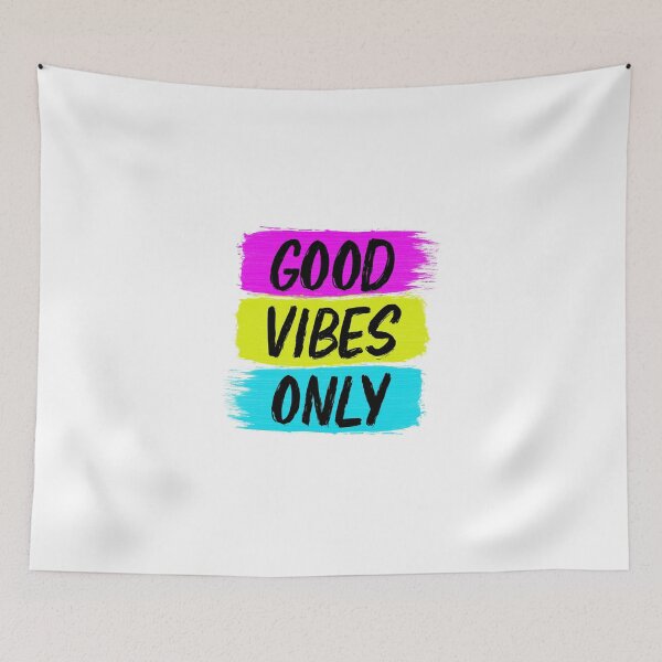 Item preview, Good Vibes Only - Colorful Text Design designed and sold by anjanaartz.