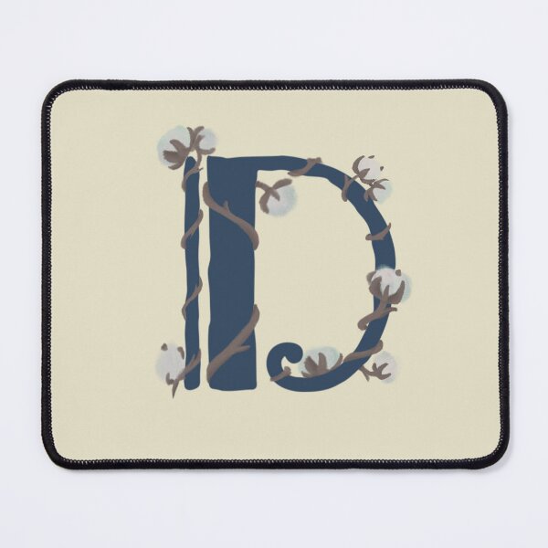 Item preview, Cotton Monogram “D” designed and sold by Maelyn-Couch.