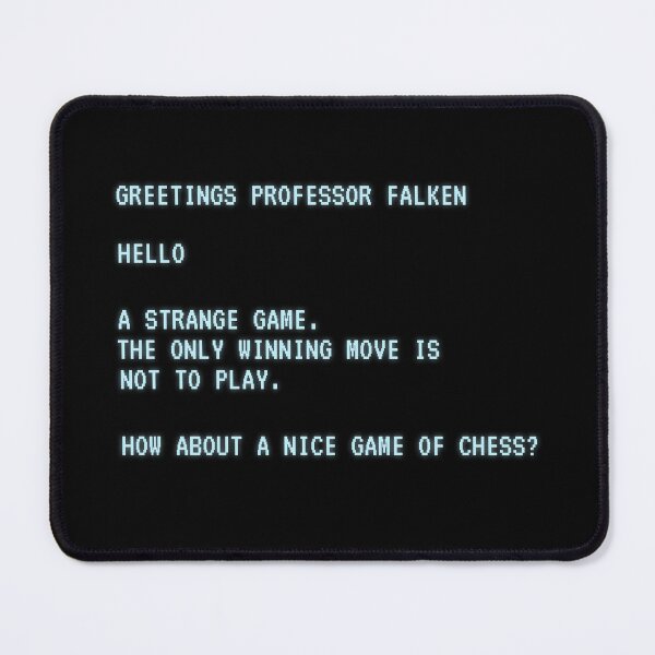 Item preview, Greetings Professor Falken designed and sold by chazy73.
