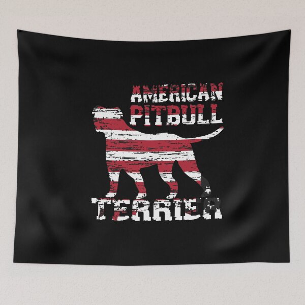 Item preview, American Pit Bull Terrier Dog Lovers For Dad and Mom designed and sold by Yonshop.