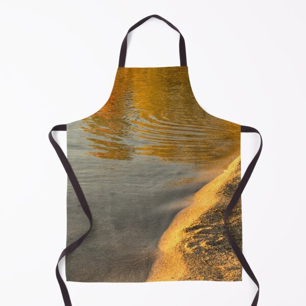 Item preview, Autumnal Silks - Jewel Tone Wavelets and Ripplets at the Beach designed and sold by Georgia Mizuleva.