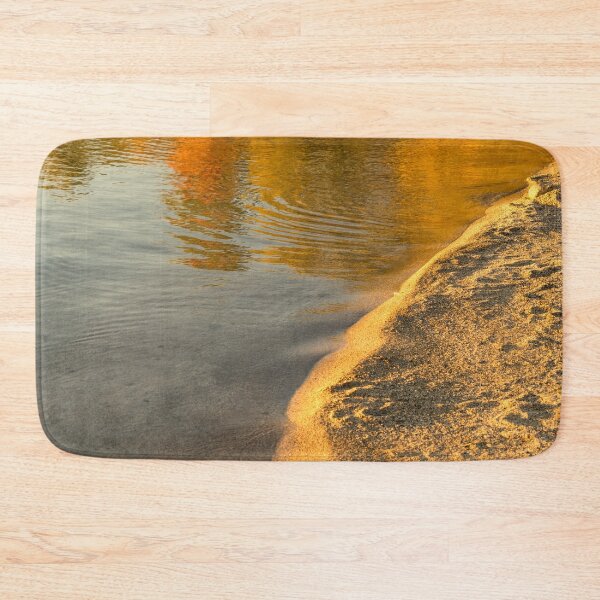 Item preview, Autumnal Silks - Jewel Tone Wavelets and Ripplets at the Beach designed and sold by Georgia Mizuleva.