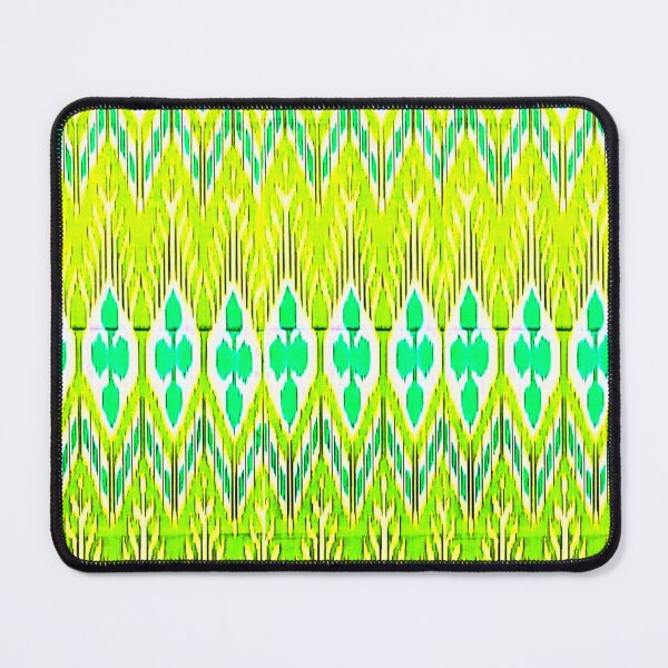 Item preview, Beautiful flower Uzbek ikat patterns designed and sold by LeFabriqueOuz.