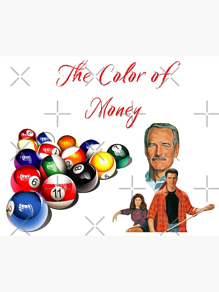 &ldquo;The Color of Money&rdquo; Poster for Sale by DrawingAndText | Redbubble