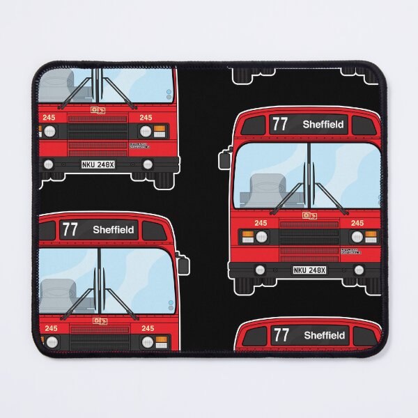 Item preview, Yorkshire Traction Metro Bus Leyland National mk2 245 NKU248X Retro Illustration designed and sold by BFXIII.