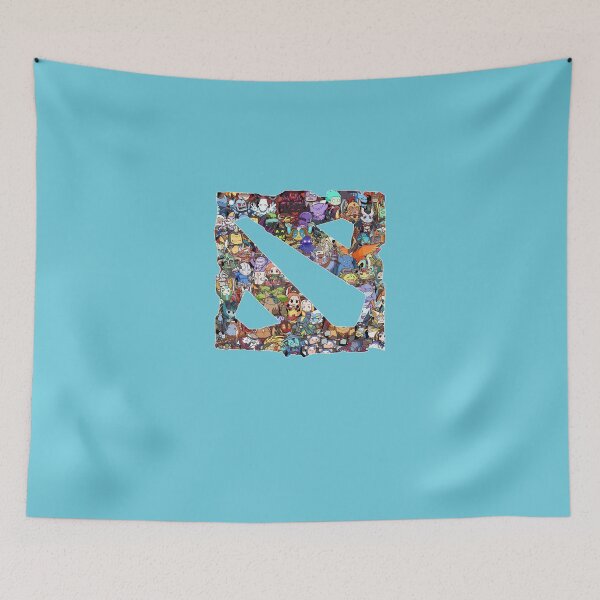Item preview, All heroes in Dota 2 Logo Classic T-Shirt designed and sold by MarcellPetranyi.