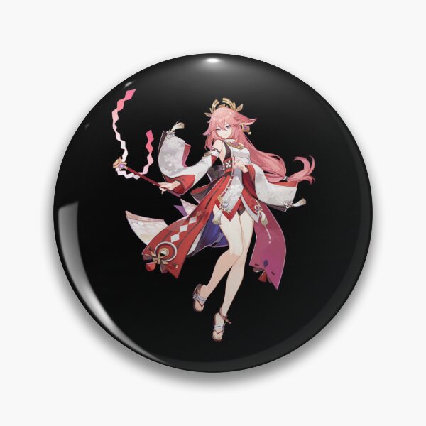 Item preview, Yaemiko hoyoverse genshinnimpact mihoyo designed and sold by starnish.