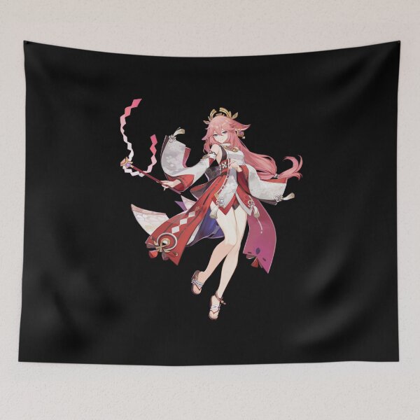 Item preview, Yaemiko hoyoverse genshinnimpact mihoyo designed and sold by starnish.