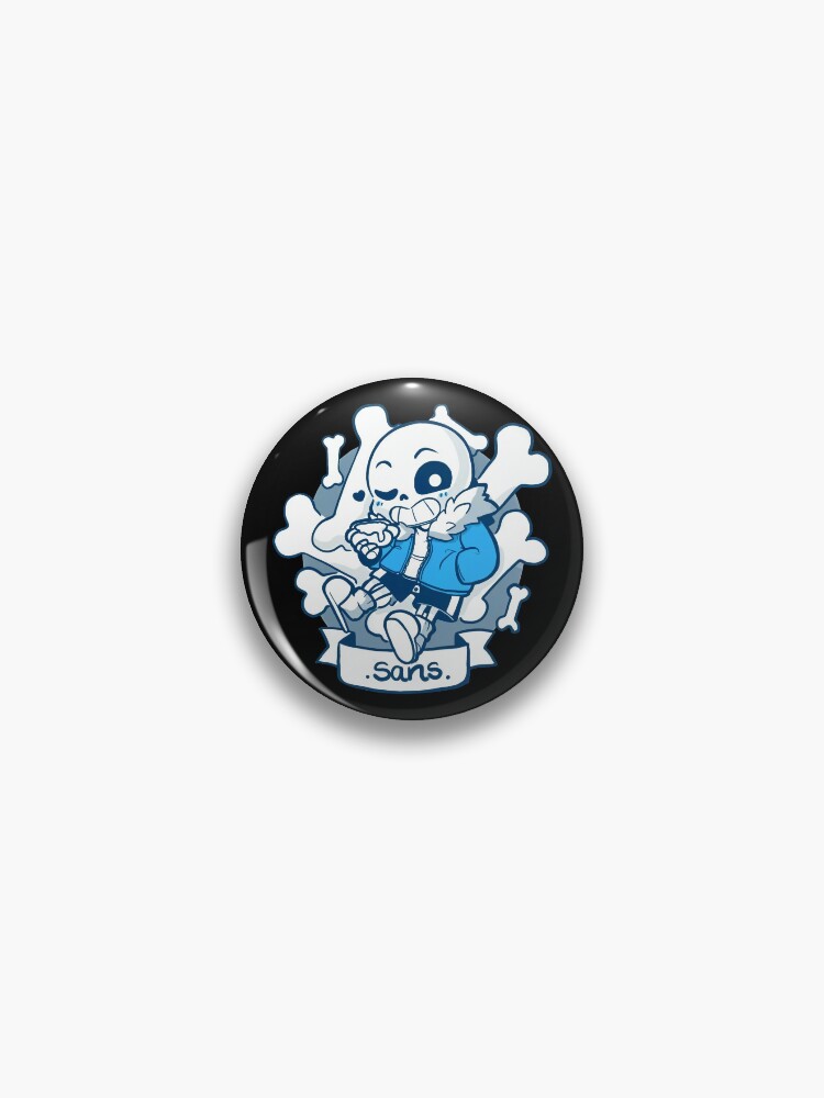 Undertale - Sans, Video Game Shirt - Undertale Sans - Pin