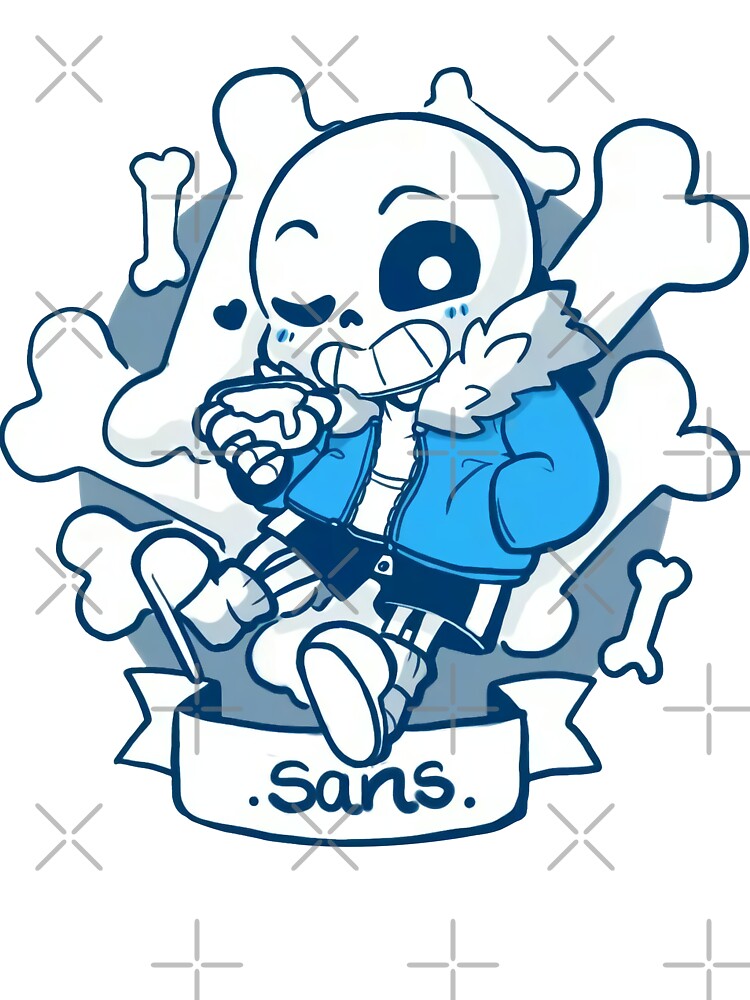 Undertale - Sans, Video Game Shirt - Undertale Sans - Pin