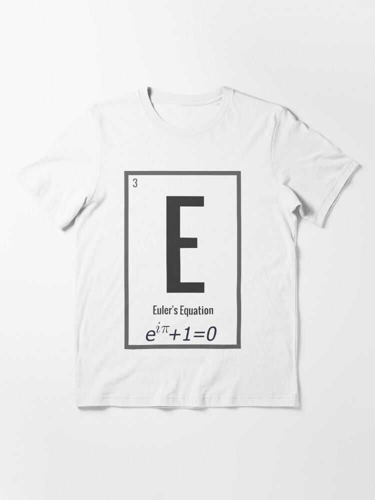 euler's formula t shirt