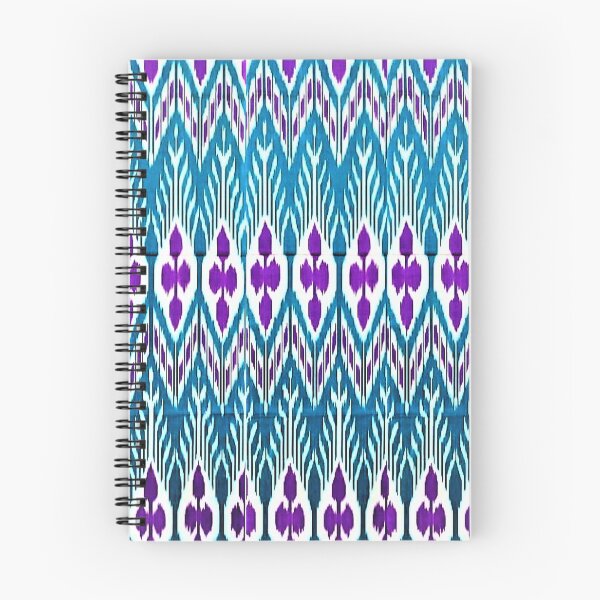 Item preview, Beautiful flower Uzbek ikat patterns designed and sold by LeFabriqueOuz.