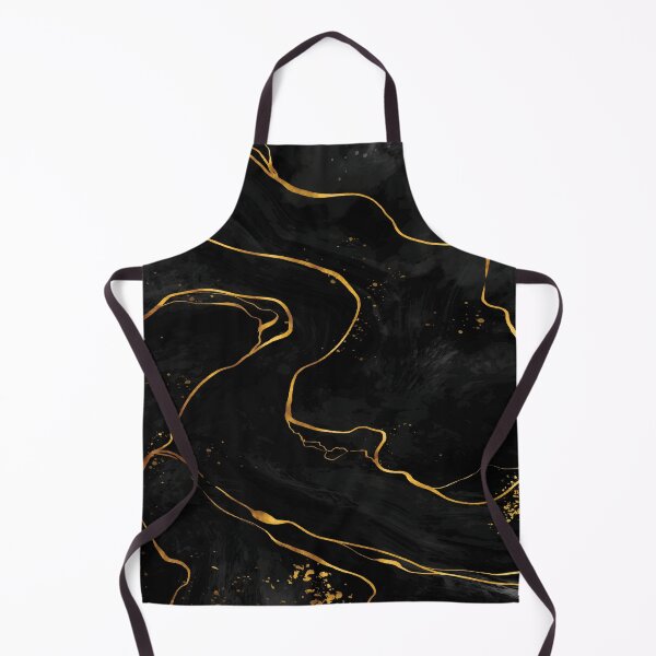 Item preview,  Trendy marble black and gold watercolor modern art Blush Gold and Black abstract designed and sold by Cheeky Companions.