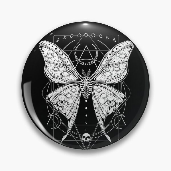 Item preview, Macabre Luna Moth designed and sold by vonKowen.