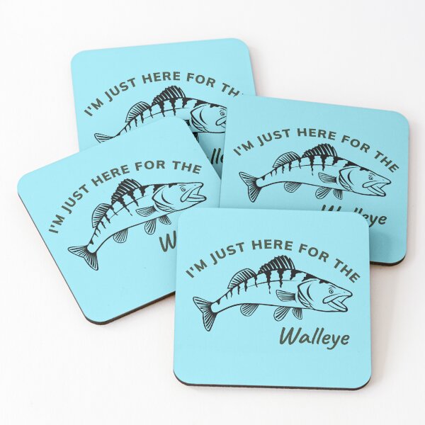 Item preview, I'm just here for the Walleye designed and sold by BenEilts.