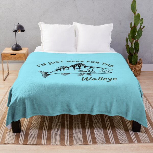 Item preview, I'm just here for the Walleye designed and sold by BenEilts.