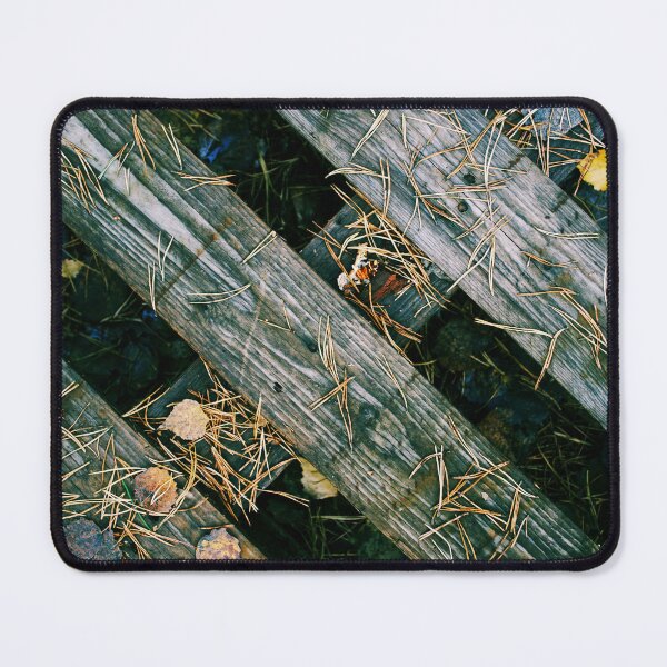 Item preview, Pine needles and yellow leaves on a old pallet designed and sold by riku05830.