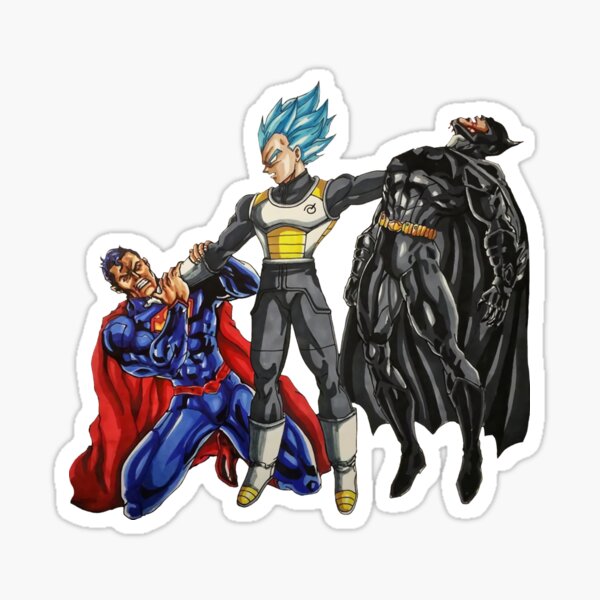 Item preview, Vegeta Super Saiyan Blue Beats Super Heroes Classic #x68 designed and sold by EllaCarrollEC.