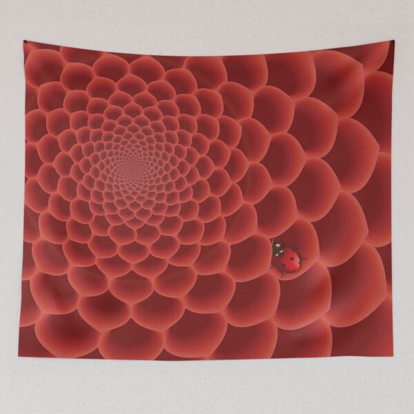 Item preview, Close up red flower designed and sold by matif.